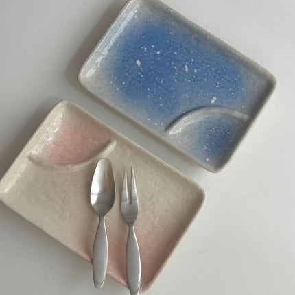 Mist Divided Plate (2 Colors)