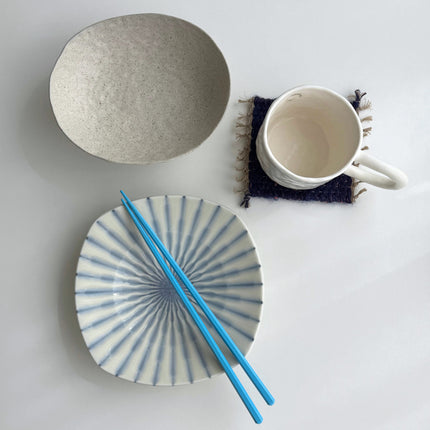 Blue Line Plate