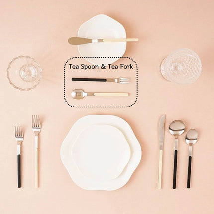 Bogen Teaspoon & Teafork Set
