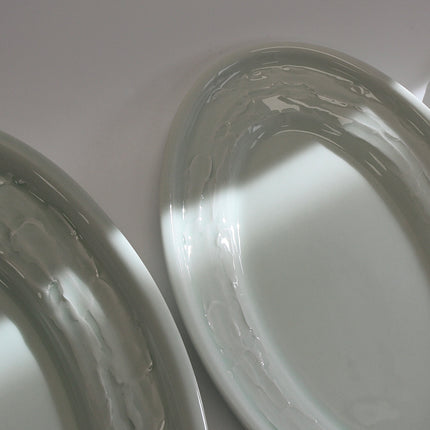 Sunlit Oval Plate (2 size)