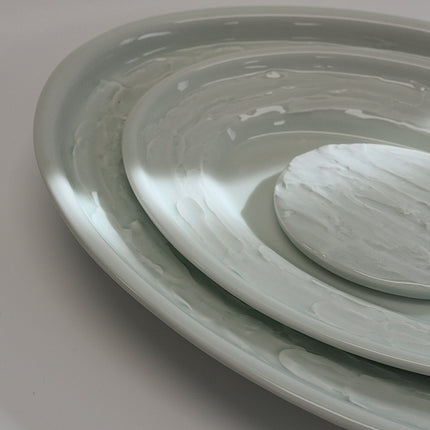 Sunlit Oval Plate (2 size)