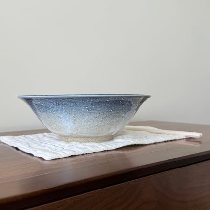 Blue Brushed Bowl