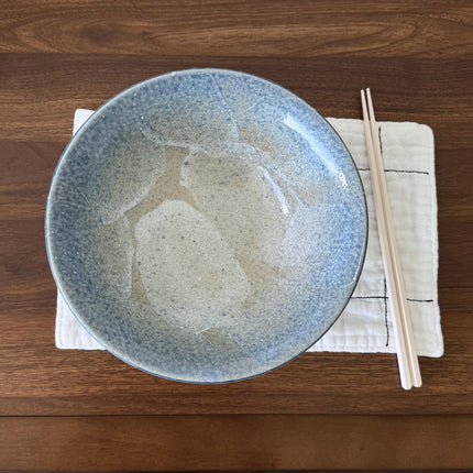 Blue Brushed Bowl