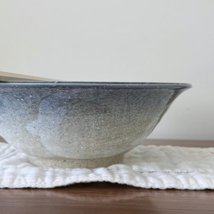 Blue Brushed Bowl