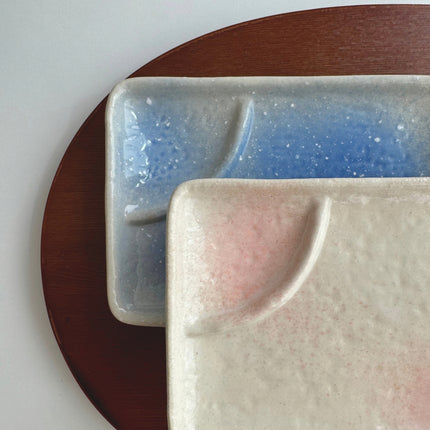 Mist Divided Plate (2 Colors)