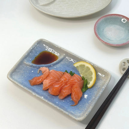 Mist Divided Plate (2 Colors)