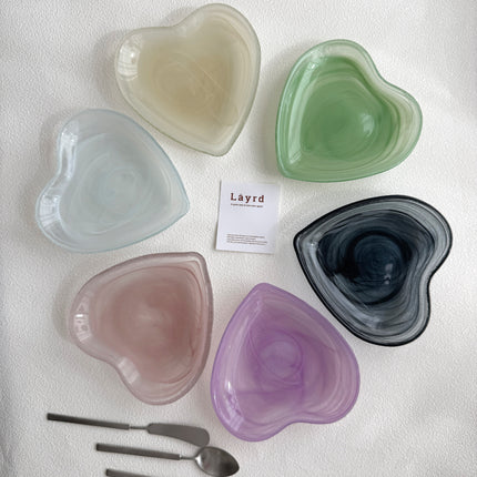 [New]Cirra Heart Plate (6 colors)